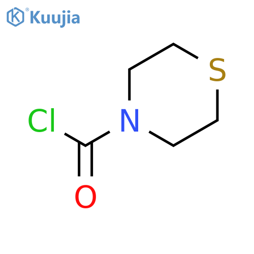 thiomorpholine-4-carbonyl chloride structure