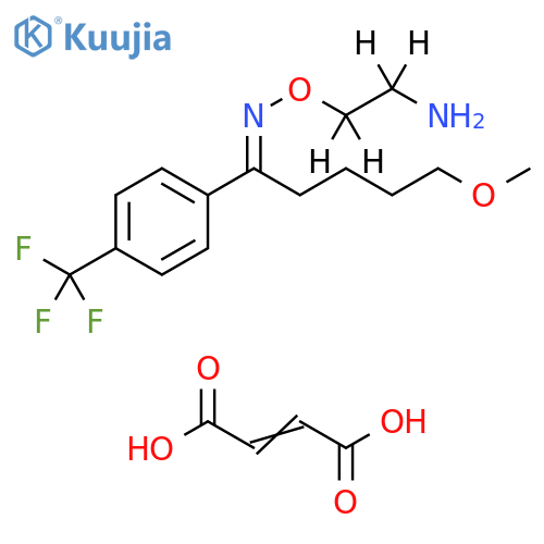 (E)-Fluvoxamine-d4 Maleate structure
