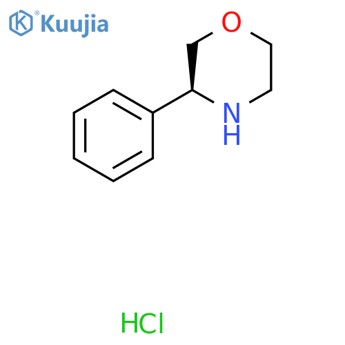 (S)-3-Phenylmorpholine Hydrochloride structure
