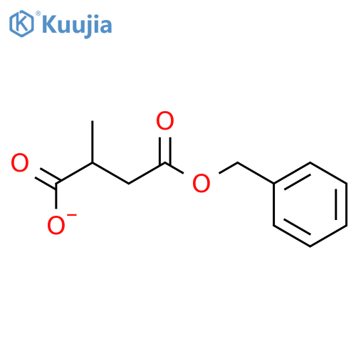 Butanedioic acid,methyl-, 4-(phenylmethyl) ester, (2S)- (9CI) structure