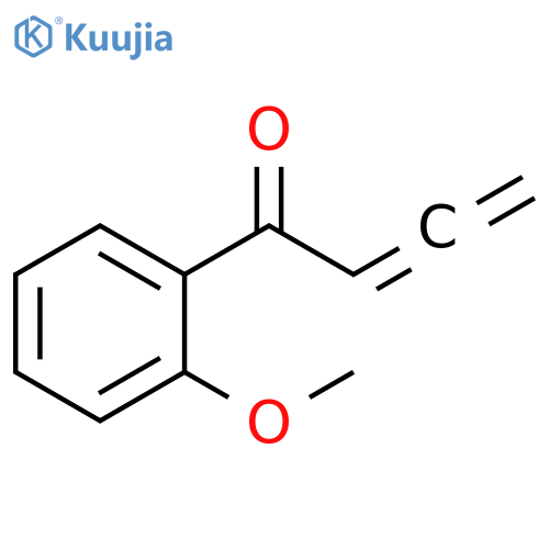 2,3-Butadien-1-one, 1-(2-methoxyphenyl)- structure