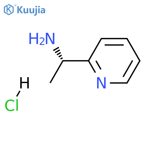 (1S)-1-(pyridin-2-yl)ethan-1-amine hydrochloride structure