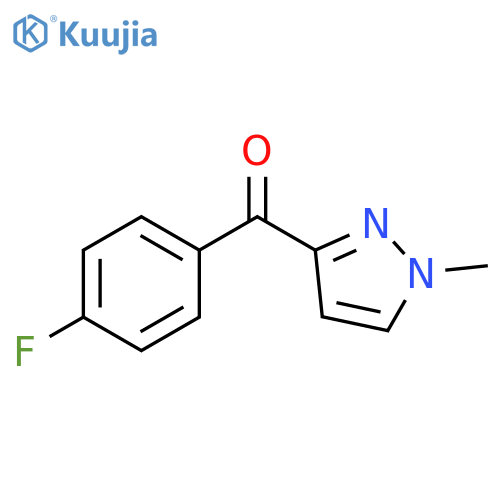 3-(4-fluorobenzoyl)-1-methyl-1H-pyrazole structure