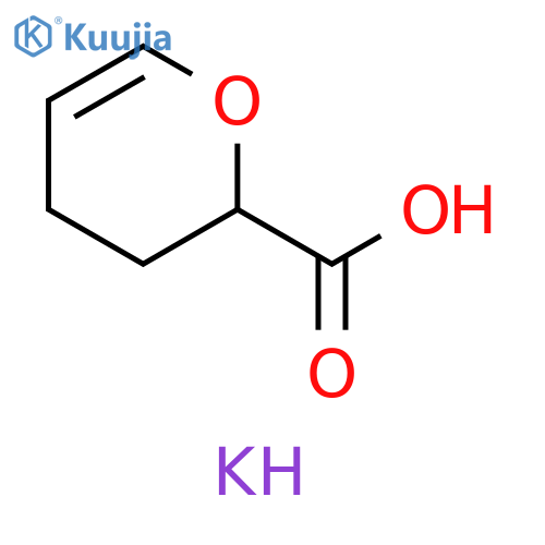 potassium 3,4-dihydro-2H-pyran-2-carboxylate structure