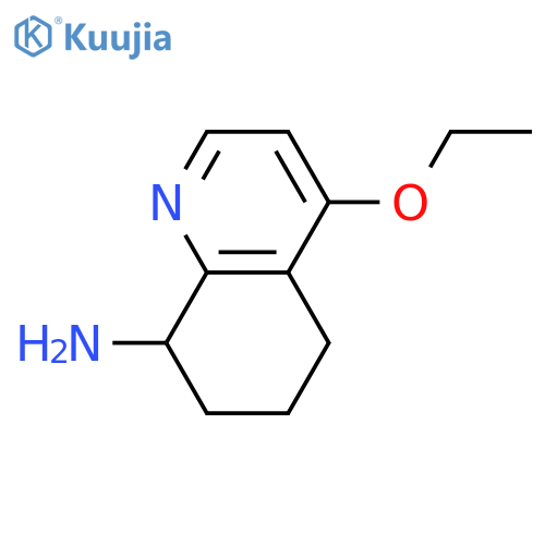 4-ethoxy-5,6,7,8-tetrahydroquinolin-8-amine structure