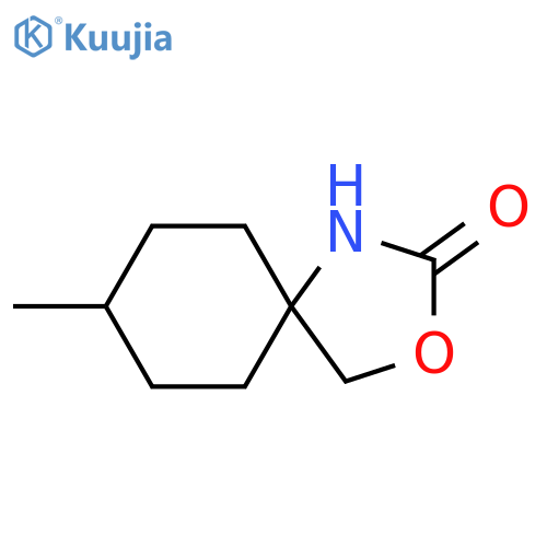 8-methyl-3-oxa-1-azaspiro[4.5]decan-2-one structure