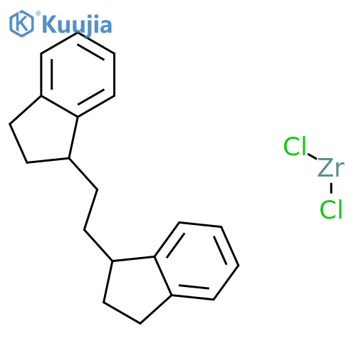rac-Ethylenebis(2-methyl-1-indenyl)zirconium dichloride structure