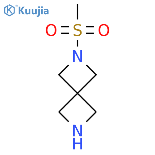 2-Methanesulfonyl-2,6-diazaspiro[3.3]heptane structure