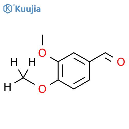 Veratraldehyde-d structure