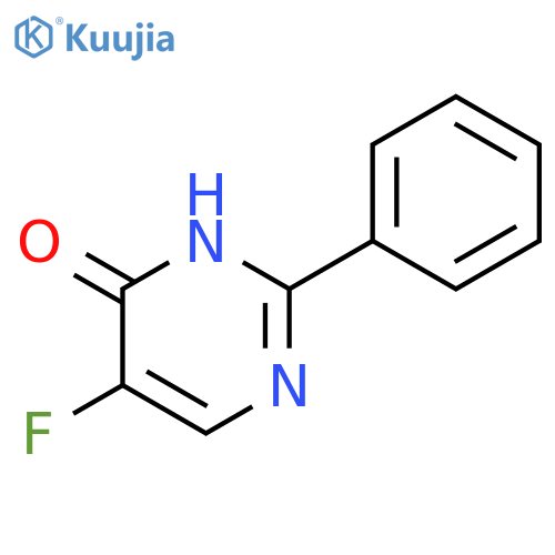5-Fluoro-2-phenylpyrimidin-4(3H)-one structure