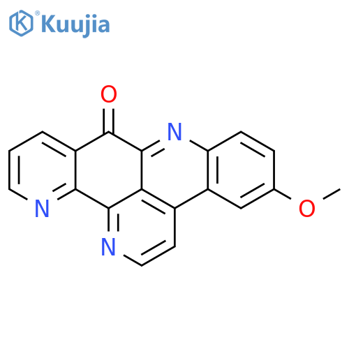 9H-Quino[4,3,2-de][1,10]phenanthrolin-9-one,5-methoxy- structure