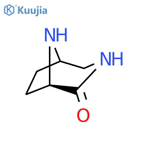 (1R,5S)-3,8-diazabicyclo[3.2.1]octan-2-one structure