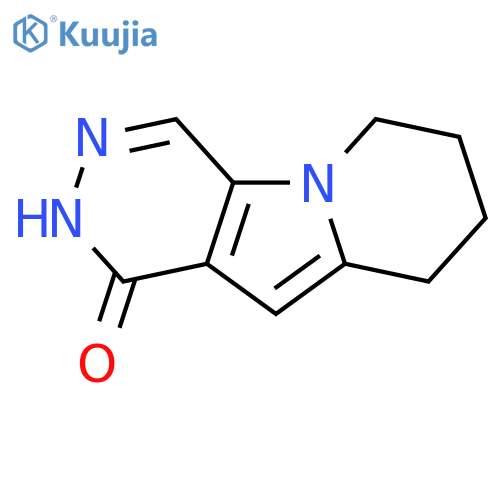 6,7,8,9-tetrahydropyridazino[4,5-b]indolizin-1(2H)-one structure