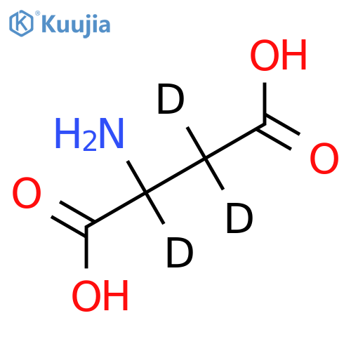 DL-Aspartic-2,3,3-d3 Acid structure