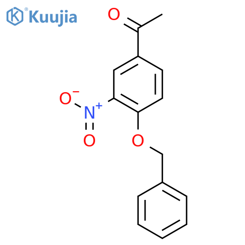 4’-Benzyloxy-3’-nitroacetophenone structure