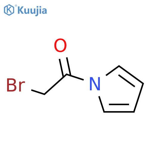Ethanone,2-bromo-1-(1H-pyrrol-1-yl)- structure