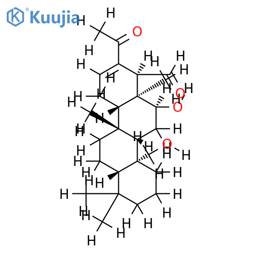 12alpha,22-dihydroxy-24-methyl-24-oxoscalar-16-en-25alpha-al structure