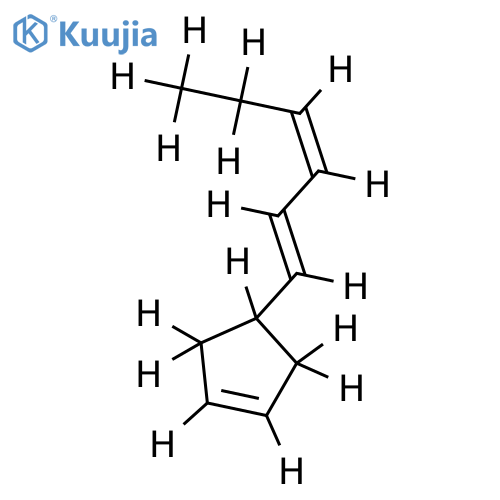 (1'E,3'Z)-4-(1,3-Hexadienyl)-1-cyclopentene structure