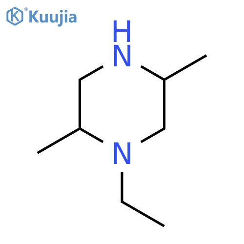 1-Ethyl-2,5-dimethylpiperazine structure
