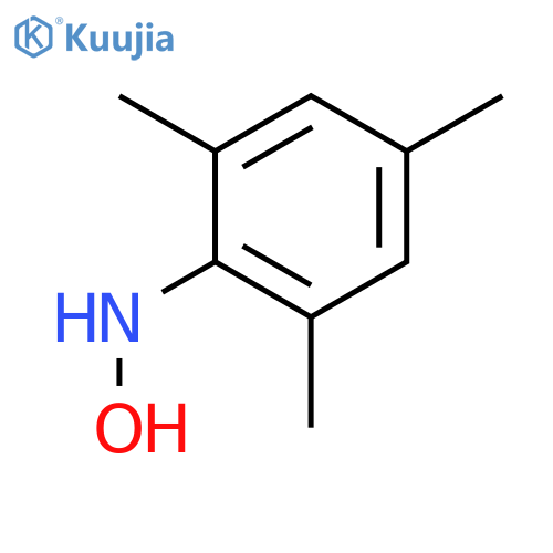 N-Hydroxy-2,4,6-trimethyl- Benzenamine structure