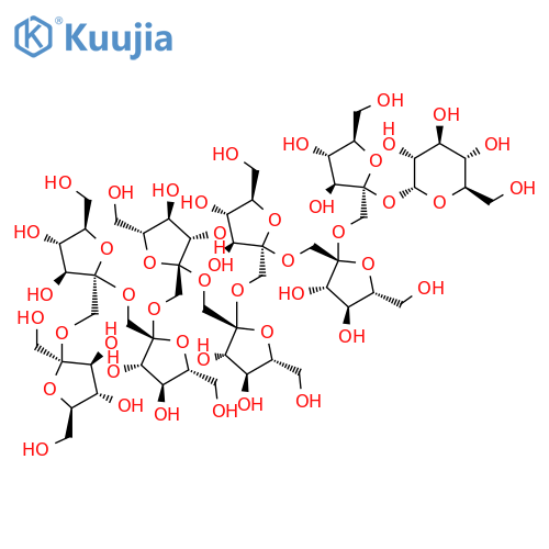 Fructo-oligosaccharide DP9/GF8 structure