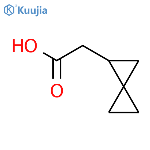 2-{spiro2.2pentan-1-yl}acetic acid structure