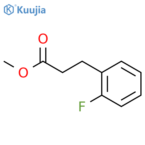 Methyl 3-(2-fluorophenyl)propanoate structure