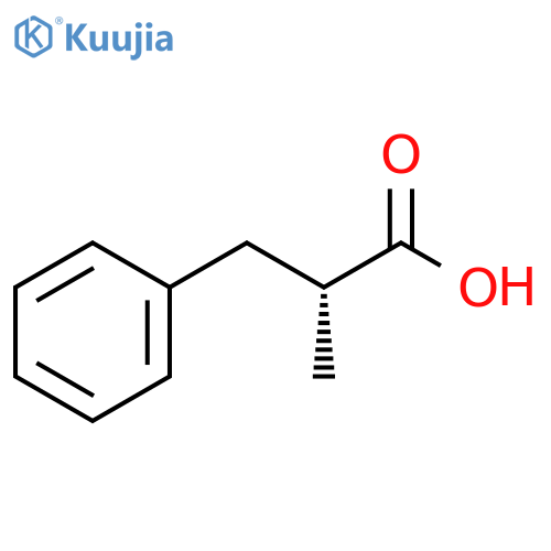 (2R)-2-methyl-3-phenylpropanoic acid structure