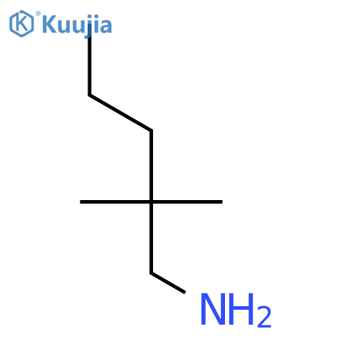 2,2-dimethylpentan-1-amine structure