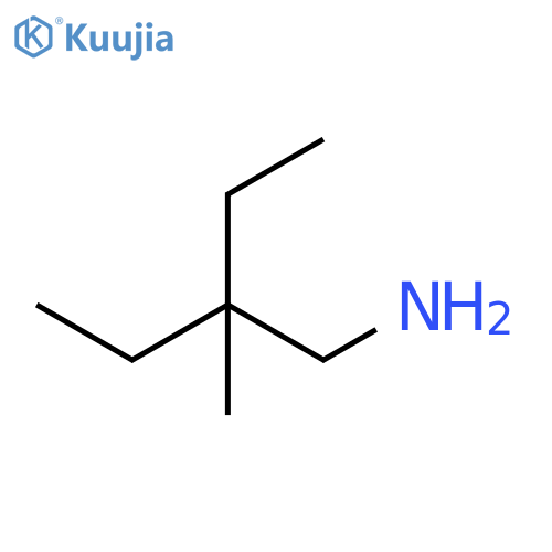 1-Butanamine, 2-ethyl-2-methyl- structure