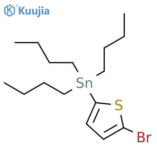 (5-Bromothiophen-2-yl)tributylstannane structure
