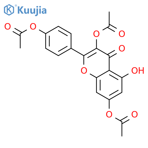 2-(4-Acetoxyphenyl)-5-hydroxy-4-oxo-4H-chromene-3,7-diyl diacetate structure