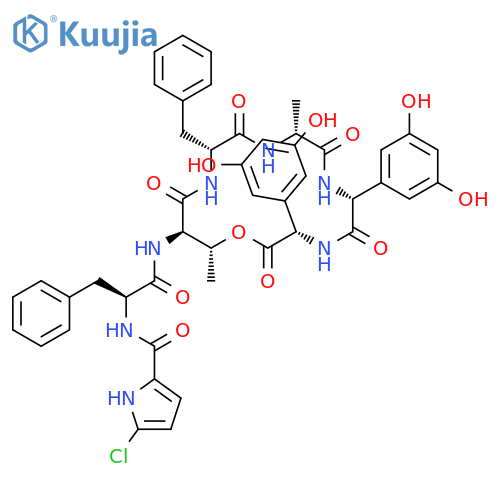 Cochinmicin I; 2-Epimer, 5''-chloro structure