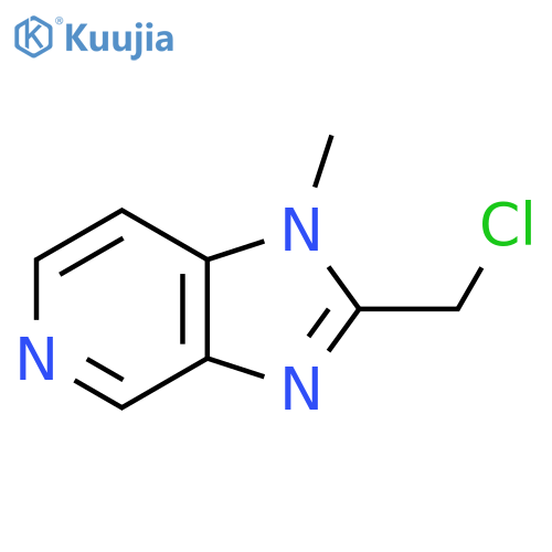 2-Chloromethyl-1-methyl-1H-imidazo[4,5-c]pyridine structure