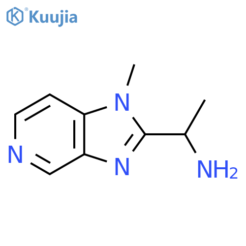 1-(1-Methyl-1H-imidazo[4,5-c]pyridin-2-yl)ethanamine structure