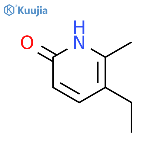 5-ethyl-6-methyl-2(1H)-Pyridinone structure