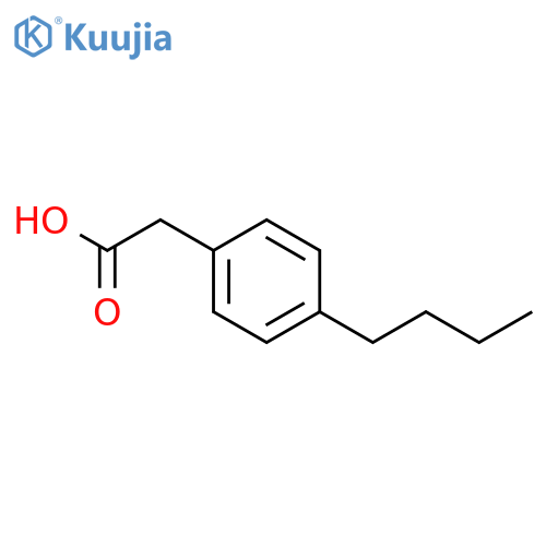 (4-Butylphenyl)acetic acid structure