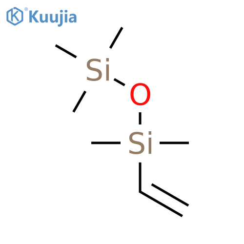 Disiloxane,1-ethenyl-1,1,3,3,3-pentamethyl- structure