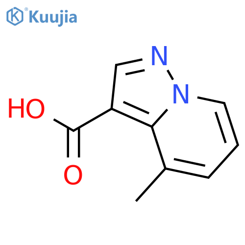 4-Methylpyrazolo[1,5-a]pyridine-3-carboxylic acid structure