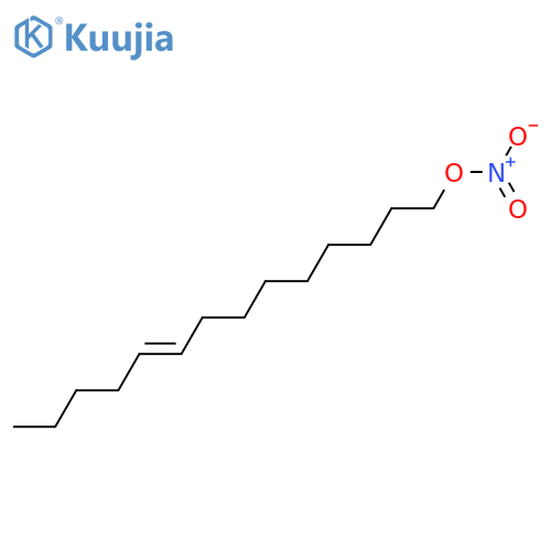 9-Tetradecen-1-ol; (Z)-form, Nitrate structure