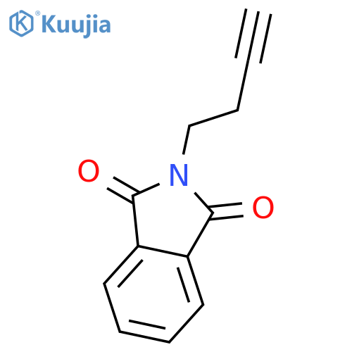 2-(But-3-yn-1-yl)isoindoline-1,3-dione structure