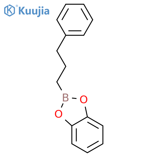 1,3,2-Benzodioxaborole, 2-(3-phenylpropyl)- structure