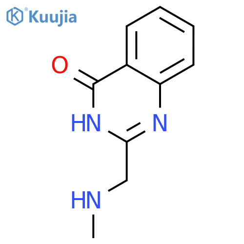2-[(methylamino)methyl]-3,4-dihydroquinazolin-4-one structure