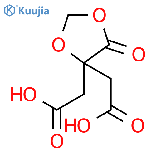 5-Oxo-1,3-dioxolane-4,4-diacetic Acid structure