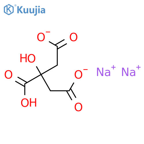 Disodium Citrate structure