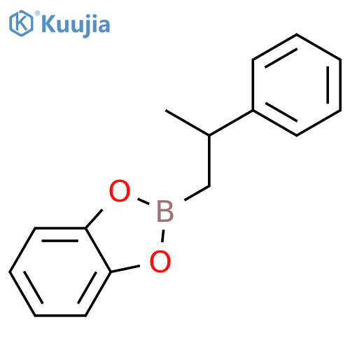 1,3,2-Benzodioxaborole, 2-(2-phenylpropyl)- structure