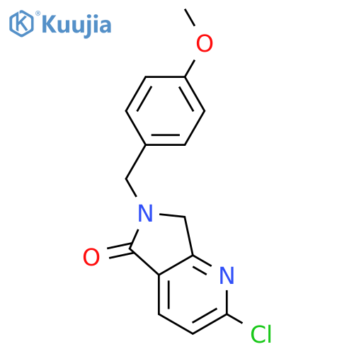 2-Chloro-6-(4-Methoxybenzyl)-6,7-Dihydropyrrolo3,4-BPyridin-5-One structure