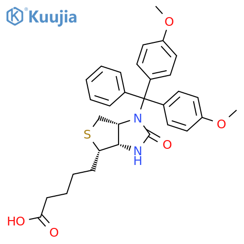 1'N-(4,4'-Dimethoxytrityl) Biotin structure