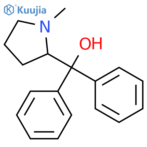 (R)-(1-Methylpyrrolidin-2-yl)diphenylmethanol structure