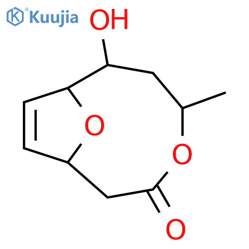4,11-Dioxabicyclo[6.2.1]undec-9-en-3-one, 7-hydroxy-5-methyl- structure
